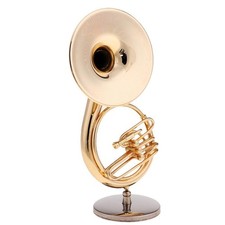 12 Inch /6 Sousaphone Brass Instrument For HT Kumik Figures