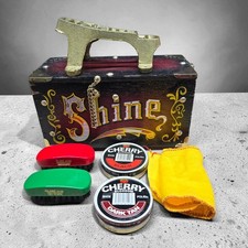 Shoe Shine Box Vintage 5 Cent