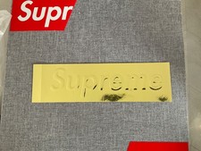Supreme FW22 Gold Embossed Box
