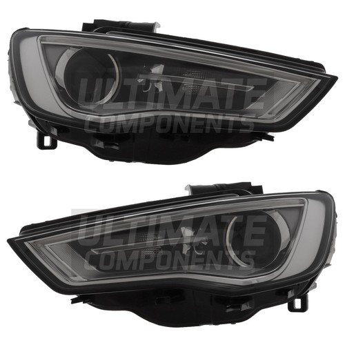 Audi headlights saloon - a3,