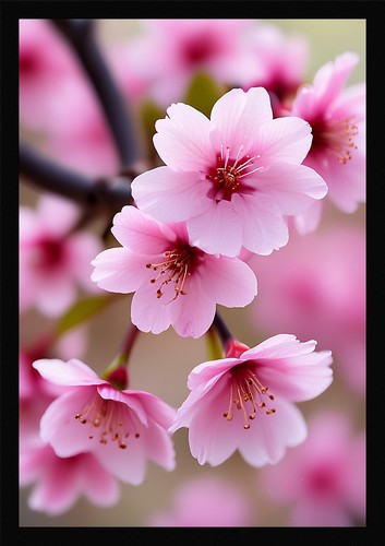 Serene cherry blossom - serene,