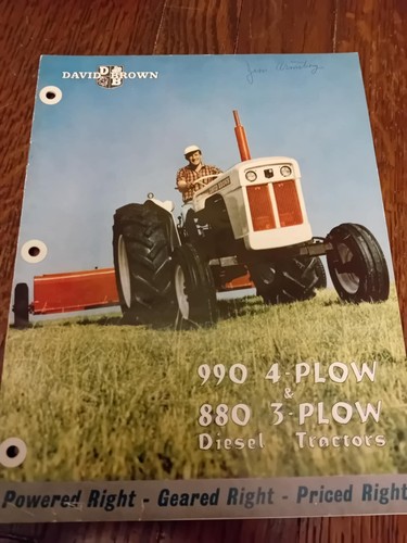 David brown 990 plow 880 - david,
