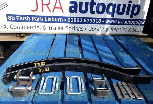 Leaf spring suspension - kit, for