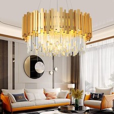 Crystal Ceiling Light Modern