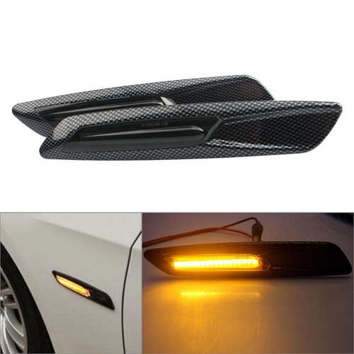 2pcs f10 style amber - amber, side