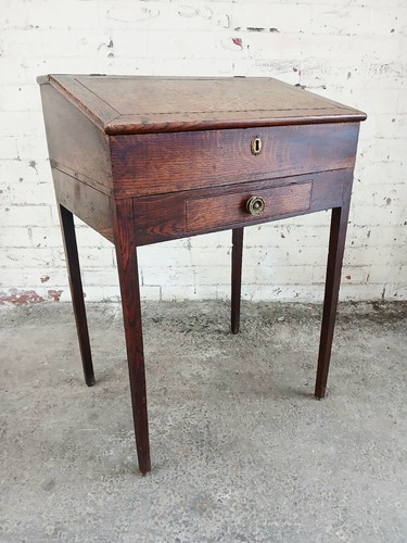 Georgian solid oak - solid, writing