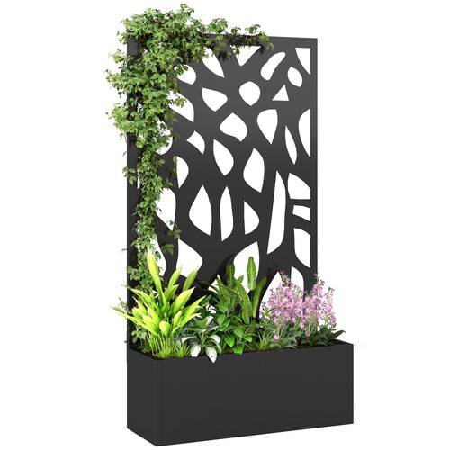 Outsunny metal raised garden - outsunny,