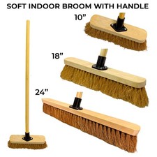 Soft Broom with Handle Indoor