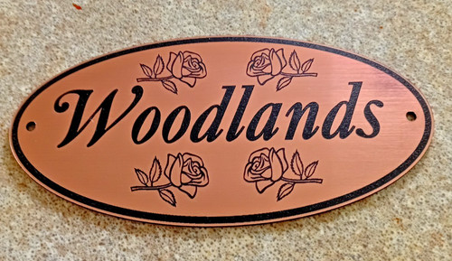 House number name plaques - house,