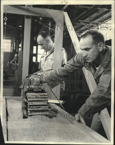 1959 press photo - photo, army