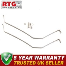 Fuel Tank Support Straps Pair For Jaguar XJ X350 2003-2009 C2C6487 C2C2028