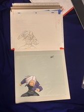 Dragon Ball Z Trunks Original Production Animation Cel + Douga