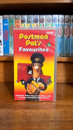 Postman pat favorites vhs - postman, pat's