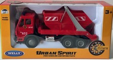 Lorry/Truck Transport Skip Model Toy Diecast Red Urban 4'5 Welly 1:43-1:60