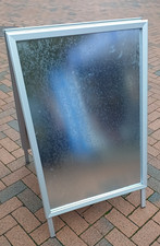 A-Board heavy duty freestanding pavement display sign, A1 size, £50 Delivered!