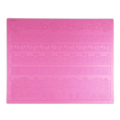 Bonnie baby cake lace mat - -,