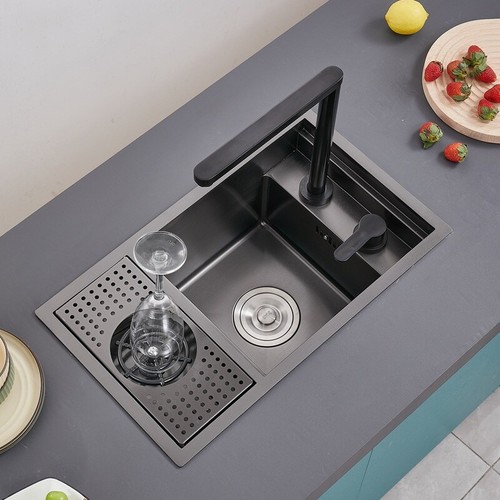 Hidden handmade kitchen sink - handmade,