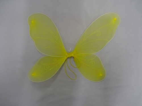 Yellow fairy wings - yellow,