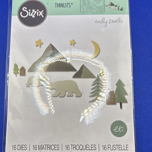 Sizzix thinlits arctic - thinlits, bear