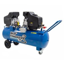 100 Litre Air Compressor 19.2CFM 100L 116psi 8 BAR 2 x 2.5HP Brushless Wolf