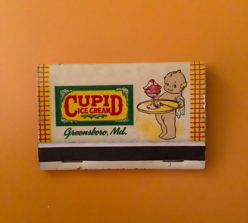 Vintage matchbook kewpie - matchbook, ~