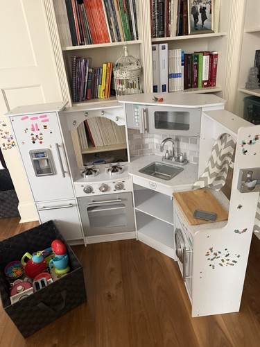 Wooden toy kitchen - wooden,