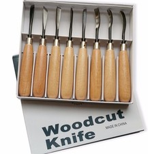 8pcs Wood Carving Hand Chisel