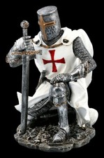 Kneeling Templar Figure With