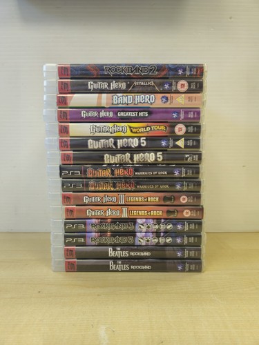 Rock band guitar hero bundle - rock,