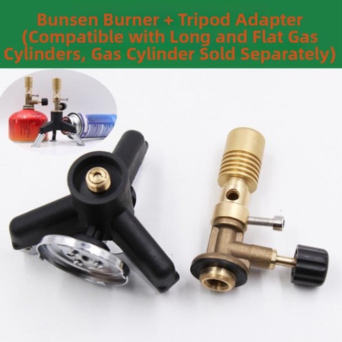 Brass portable bunsen - brass,