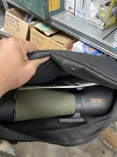 Gosky 20-60x80 Spotting Scope with Tripod, Carrying Bag, and Smartphone Adapter 