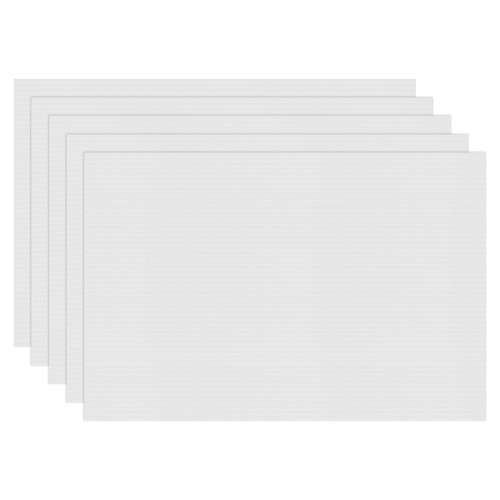 5pcs 5mm corrugated - corrugated, plastic