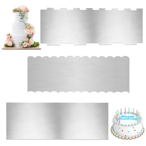 Pack metal cake scraper 9 - pack,