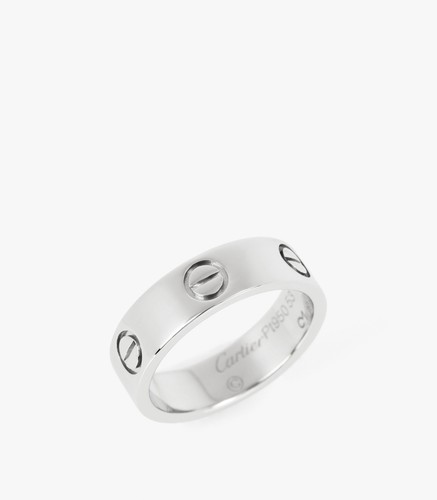 Cartier platinum love - love, band