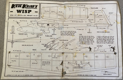 Vintage keil kraft wisp - keil,