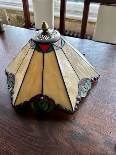 Vintage tiffany style glass - tiffany,
