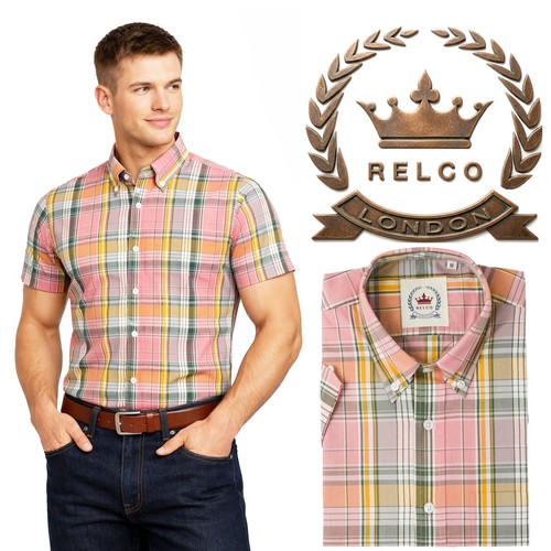 Relco men check cotton - men’s,