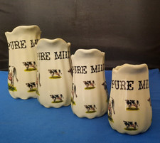 Set of 4 Staffordshire Pure
