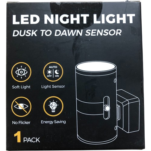 Led night light dusk - led,