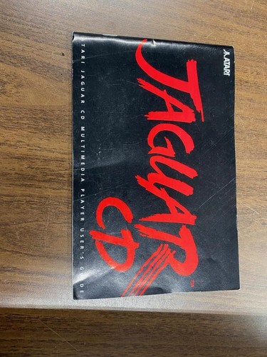 Atari jaguar console system - console, cd