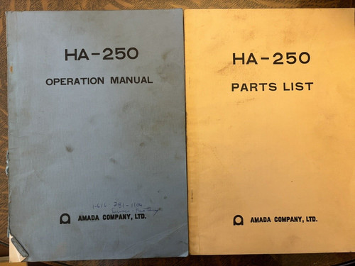Amada ha250 - amada, (original)