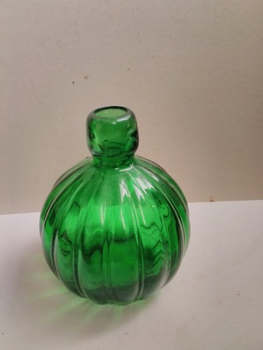 Vintage large green glass - vintage,