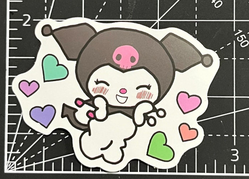 Kuromi blushing love - blushing,