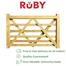 Wooden 6 Bar Diamond Braced