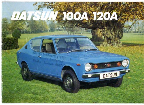 Datsun cherry 100a - datsun, 120a