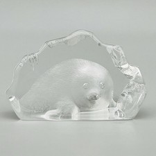 Baby Seal Art Glass