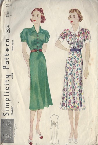 1930s vintage sewing - 1930s, pattern