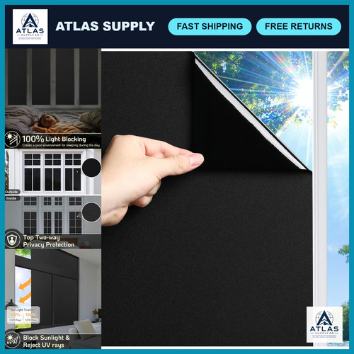 Blackout window film for home - blackout,