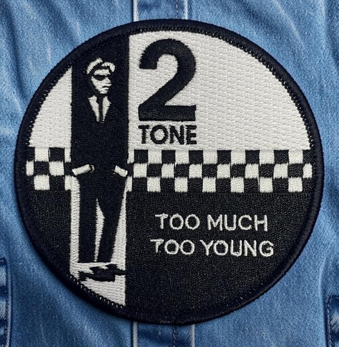 Ska reggae skinhead patch 2 - ska,