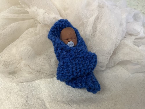 Polymer ooak baby doll bundle - ooak, doll,bundle